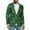 Saint Patrick Shamrock, variant on Jacket Blazer for Men Size XS Knit Casual Jacket Blazer with Pockets Lightweight Sports Jackets Mens St Patrick Day Outfits, Saint Patricks Shamrocks
