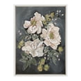 thumbnail image 3 of Kate and Laurel Sylvie Day 24 Framed Canvas Wall Art by Annie Quigley, 18x24 White, Soft Botanical Flower Bouquet Art for Wall Home Decor, 3 of 7