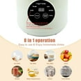 thumbnail image 6 of Nut Milk Maker Machine, 40 oz Soy Milk Maker, Oat, Soy, Plant Based and Dairy Free Beverages, Juice, 2H Keep Warm Countertop Blender, 10 Blades, 12H Delay Start, BPA-Free, Self-Cleaning, 6 of 10