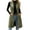 Green, variant on Women's Sleeveless Suede Long Vest Casual Lapel Open Front Duster Vest Casual Fashion Work Vests with Pockets Navy XL(XL)