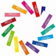 thumbnail image 2 of 150 Pcs Name Tag Stickers (3"x 2") Badges,Peel and Stickers"Hello My Name is" Na, 2 of 5