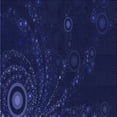 thumbnail image 1 of Ahgly Company Indoor Square Patterned Night Blue Area Rugs, 8' Square, 1 of 6