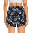 thumbnail image 2 of Lsque Sunflowers Printed Women's Running Shorts with Liner Pockets,Elastic Quick Dry Workout Athletic Gym Yoga Shorts,Womens High Waist Shorts-X-Large, 2 of 9