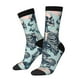thumbnail image 1 of Balery Butterflies Skull Bows Calcetas Largas con Estampado para Hombre y Mujer – Suaves y Transpirables, Talla Única (US 5-11), 1 of 6