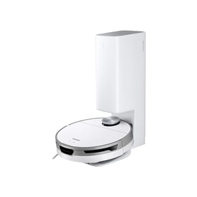Open Box SAMSUNG Jet Bot+ Robot Vacuum Cleaner with Clean Station, Automatic Emptying, 5-Layer Filtering, LIDAR Technology, Self-Emptying, Smart Mapping, Wi-Fi Connected, LIDAR Navigation, Mop Combo
