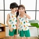 thumbnail image 1 of Ropa 100% de algodón para chicas adolescentes, pijamas de Navidad para niños, conjunto de ropa de dormir para niños, ropa de casa para niños, pijamas de invierno de dibujos animados, 1 of 4