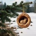 thumbnail image 1 of xihome Adornos colgantes navideños acrlicos para decorar el rbol de Navidad. Juego de decoracin festiva para el hogar., 1 of 6