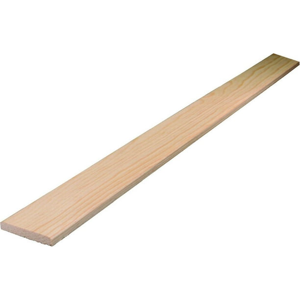 Alexandria Moulding Wm970 096c1 3 8 By 2 Inch By 8 Foot Panel Strip Case Of 4 Walmart Com