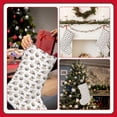 thumbnail image 7 of Lsque Pugs Pattern 18 Inch Christmas Stockings, Festive Holiday Stocking for Christmas Decorations Holiday Decor, 7 of 7