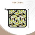 thumbnail image 2 of 1 PCS Pot Holders for Kitchen - Heat Resistant Silicone Pot Holders with Hanging Loop, Cute Toucan Monstera On Branch Non Slip Oven Hot Pads, Potholders for Decor Baking Cooking Kitchen, 2 of 6