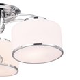 thumbnail image 4 of Lámpara de techo CWI Lighting, 30 pulgadas, cromada, 5 luces, montaje empotrado, 4 of 7
