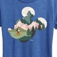 thumbnail image 3 of Disney - Mickey Head Nature Fill - Women's Short Sleeve Graphic T-Shirt, 3 of 5
