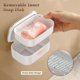 thumbnail image 2 of 2 Pack Shower Soap Dish with Wall Drain, Soap Dish with Sticker, Travel Soap Container, Bathroom Soap Box Tray, Keep Soap Dry. Bathroom accessories., 2 of 5