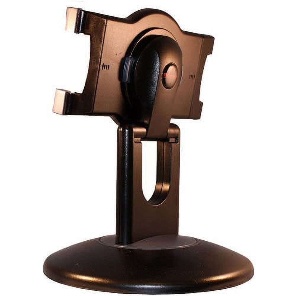 Universal Tablet On-Desk Station, Desk Stand on Swivel Weighted Base