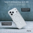 thumbnail image 5 of iHome Magsafe Velo Case for iPhone 17 Pro Max, Shockproof, MagSafe Compatible, Camera Guard, 5 of 8