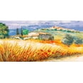 thumbnail image 2 of Florio, Luigi 14x9 White Modern Wood Framed Museum Art Print Titled - Casa in collina, 2 of 4