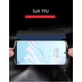 thumbnail image 5 of Funda para Huawei P30 Pro, funda de piel con tapa Smart View, protección integral de silicona suave TPU (P30pro, azul), 5 of 5