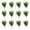 White, variant on Wofarmy Vibrant UV Resistant Artificial Flowers - 12 Pack for All-Weather Outdoor Or Home Office Garden Wedding Party Indoor Outdoor Yellow