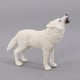 thumbnail image 2 of Figura de lobo Sunnimix miniatura sin BPA para cumpleaños ártico, 2 of 8