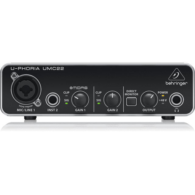 Interface De Audio Behringer U-phoria Umc22 Behringer UMC22