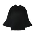 thumbnail image 1 of Suéter de cuello vuelto Alfani negro extragrande, 1 of 2