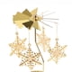 thumbnail image 3 of Candelabro giratorio para velas de té, regalo de Navidad, luz de ambiente, decoración de bodas Copo de nieve, 3 of 9