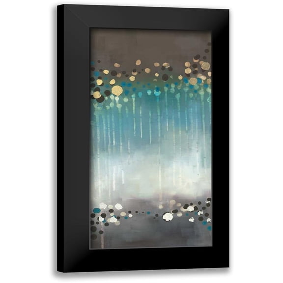 Maitland, Laurie 9x14 Black Modern Framed Museum Art Print Titled - Spot of Rain I
