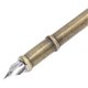 thumbnail image 1 of Feather Pen European Style British Retro Style Gold Stainless Steel Carved Feather Pen Business Dip Pen Gift Box Set Dark Green, 1 of 3