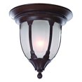 thumbnail image 2 of Acclaim 5063BW Suffolk Collection 1-Light Ceiling Mount Outdoor Fixture, Burled Walnut, 2 of 3