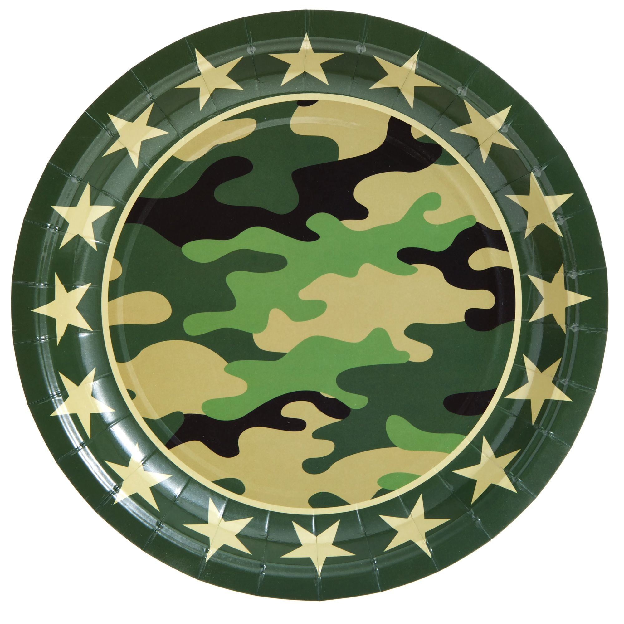 Camouflage paper plates online