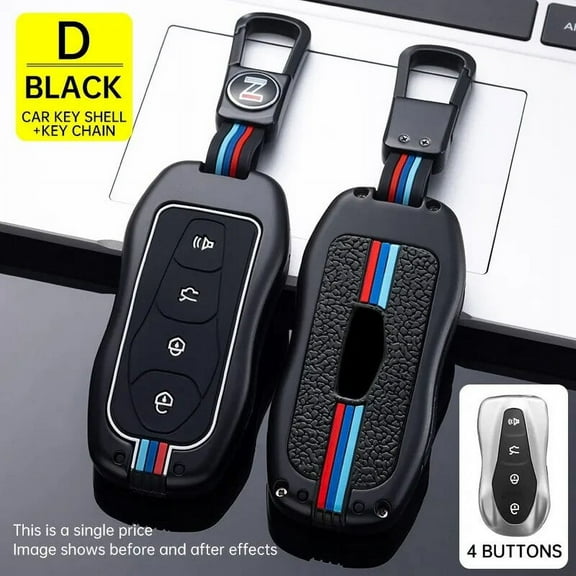 Car Key Cases Cover Shell Fob For Geely Azkarra Tugella FY11 2020 2019 Atlas Pro New Emgrand X6 GS SUV EC7 Accessories Keychain