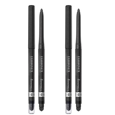 (2 Pack) Rimmel Exaggerate Eye Definer, # 263 Starlit Black, 0.01 Ounce