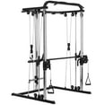 thumbnail image 1 of Soozier Smith Machine with Cable Crossover System and Squat Rack, 1 of 10
