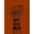 thumbnail image 2 of Phillip, Jamie 12x14 Black Ornate Wood Framed with Double Matting Museum Art Print Titled - Black Lives, 2 of 4