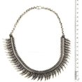 thumbnail image 4 of Necklace oxidised silver choker for women fashion traditional Indian jewelry tribal inspired antique silver Choker Metal jewellery, 4 of 4