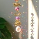thumbnail image 2 of Candelabro de cristal de estrella prisma campanillas de viento cortina hogar jardín colgantes (B), 2 of 3