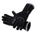 thumbnail image 3 of Guantes de neopreno premium de 3 mm con cinco dedos resistentes a la abrasión para buceo. SG, 3 of 9