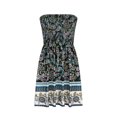 thumbnail image 3 of Dvkptbk Women's Summer Dresses 2024 Mode Boho Floral Robe de Plage Sans Bretelles Maxi Robe Grande Taille Tube Top Longue Jupe Robe de Plage, 3 of 6