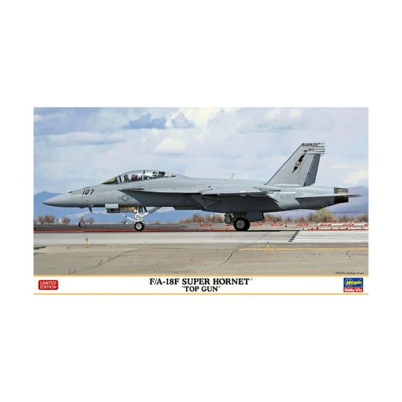 Hasegawa F/A-18F Super Hornet "Top Gun" USN Fighter (Limited Edition) New