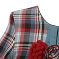thumbnail image 3 of Richie House Girls' Plaid Dress with Essembled Flowers RH1710, 3 of 7