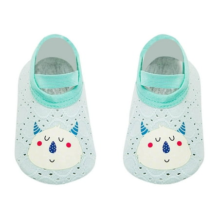 

Penkiiy Spring Summer Baby Socks Floor Socks Anti-skid Cool Insulation Indoor Soft Soled Shoes Socks Smart Step First Walkers Shoes 12-18 Months 2023 Summer Deal
