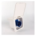 thumbnail image 1 of RV Camper 32A White External Flush Hook Up Waterproof Socket For Caravan Motorhome ,RV Tool, 1 of 7