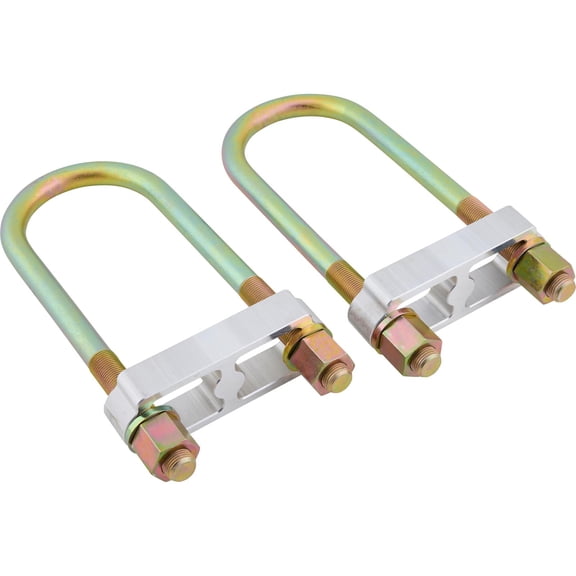 Rear Lowering Block Kit, 1 Inch, Fits 1960-72 Chevy Pickup