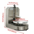 thumbnail image 2 of 6-14 Inch Cake Cream Spreading Smearing Machine Electric Cake Decorating Coating Machine with Adjustable Rotating Speed 110V Silver, 2 of 12