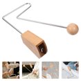 thumbnail image 3 of Miangastore Wooden Vibraslap Instrument Musical Percussion Instrument Wooden Ball Vibraslap Kids Plaything, 3 of 8