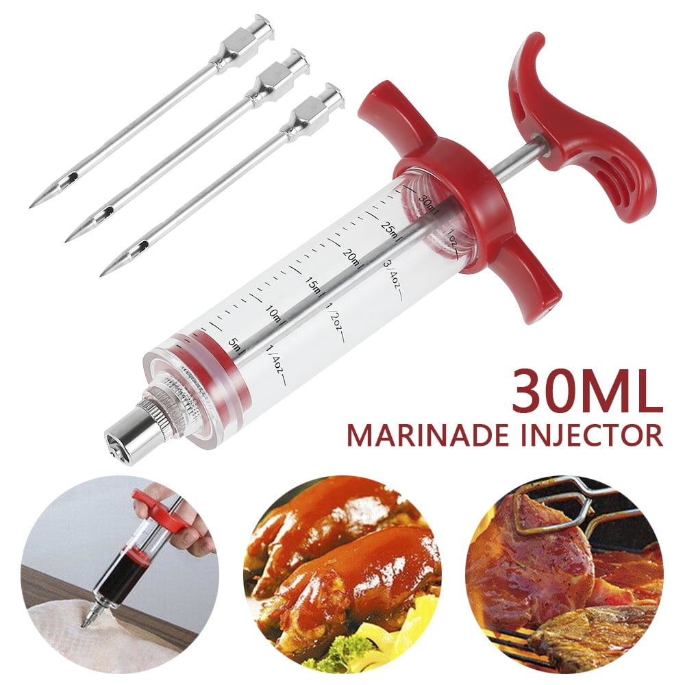 HOTBEST Marinade Injector Flavor Syringe Cooking Meat Poultry Turkey
