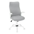 thumbnail image 1 of Monarch Specialties Office Chair, Adjustable Height, Swivel, Ergonomic, Armrests, Computer Desk, Work, Metal, Mesh, White, Grey, Contemporary, Modern, 1 of 4