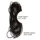 thumbnail image 4 of Correa de cordón de cuerda redonda ANGGREK 20 mm para pulsera DIY Café oscuro 10 metros, 4 of 8