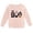 Pink, variant on Kids Halloween Print Crewneck Sweatshirt Long Sleeve Pumpkin Pullover For Kids