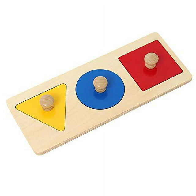 Juguete de rompecabezas Adena Montessori para niños de 6 a 12 meses, 1, 2 y 3 años